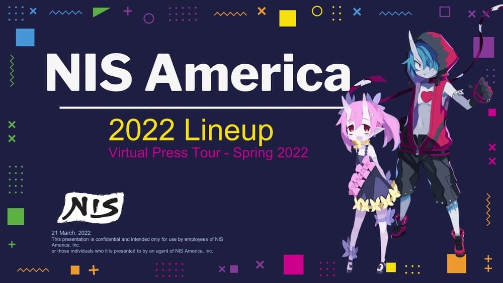 Tutte le novità di NIS America per il 2022 Tutte le novità di NIS America per il 2022